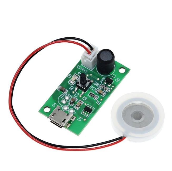 USB Mini Humidifier DIY Kits Mist Maker and Driver Circuit Board Fogger Atomization Film Atomizer Sheet Mini Oscillating