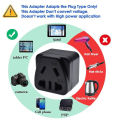 Aus European To American Canada Japan Thailand Philippines Plug Adapter Type B Charge Power Conversion Plug. 