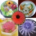 Gelatin Jelly Art Tool  Cake mounting Tool Kitchen Bakeware 3D Jelly Flower Cake Jello Gelatin Art Tool Russia Nozzle DIY Cake Decorating Tools. 