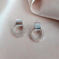 Retro Metal earrings Unique Wedding Fashion Small circle stud earrings Birthday party Multiple Women's earrings for Casual wear Evening wear Wedding occasions Gift for women Party accessories. 