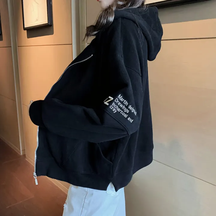 Yfashion%20Women%20Cotton%20Letter%20Embroidered%20Hooded%20Sweatshirt%20Loose%20Long%20Sleeve%20Zipper%20Cardigan%20Jacket%20color%20-%20Image%209