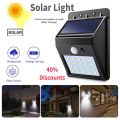 Solar Flash Light Light Motion Sensor Waterproof Sola Light White LED Solar Powered Lantern Street Lights. 