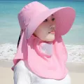 Summer Hat Women Outdoor Cycling Sunshade Face Mask Wide Brim Breathable Suncreen Sun Hats Casual Sunhat Visor Uv Protection New Jessica. 