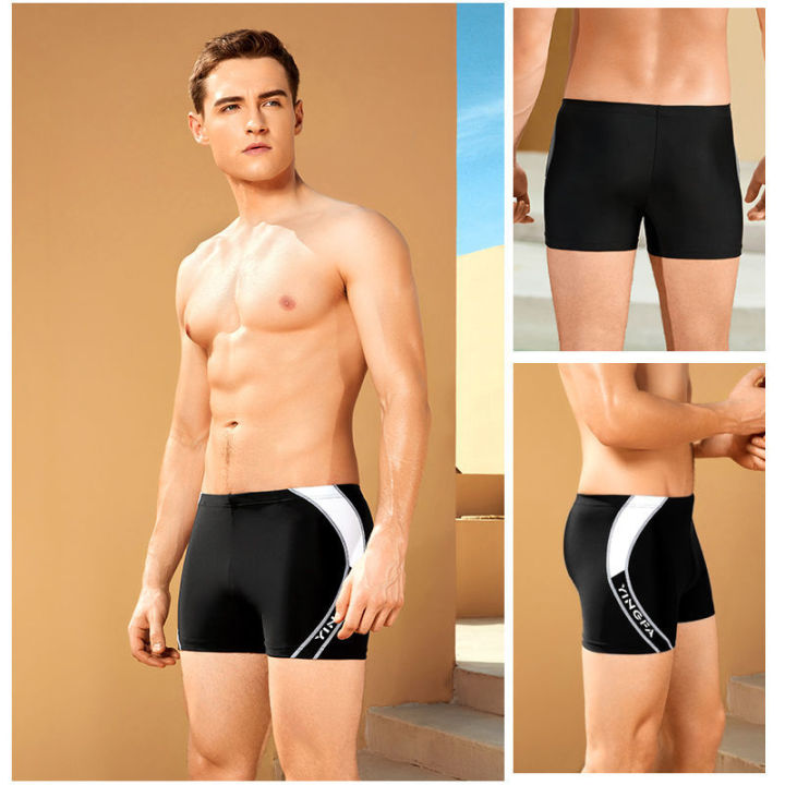 Yingfa%20Swimming%20Trunks%20Men's%20Swimsuit%20Boxer%20Fashion%20Large%20Size%20plus-Sized%20Five%20Points%20Quick-Drying%20Beach%20Pants%20Anti-Embarrassment%20Hot%20Spring%20Swimming%20Trunks%20-%20Image%207