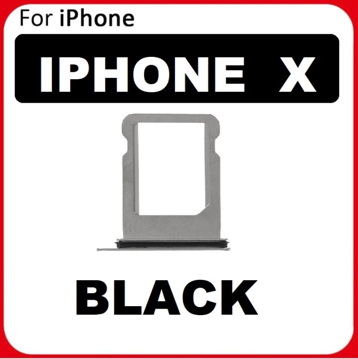 iPhone X SIM Card Tray black