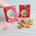 1/12 Scale Miniature Dollhouse Buscuit Cookies Chocolate Food for Barbies OB11 Doll Kitchen Accessories for. 
