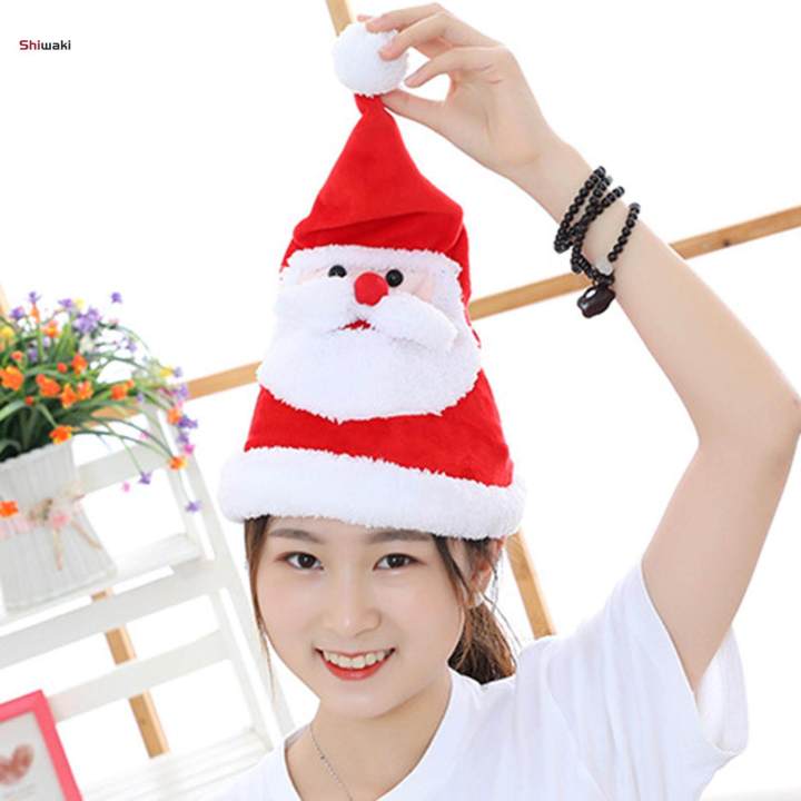 Santa%20Hat%20Singing%20and%20Dancing%20with%20Music%20Swing%20Christmas%20Costume%20Accessories%20for%20New%20Year%20Party%20Xmas%20-%20Image%207