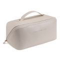 Women Large-Capacity Waterproof Toiletry Travel Cosmetic Bag Portable PU Makeup Pouch Kit Multifunction Organizer Storage. 