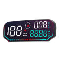 Car HUD Display 5 inch Car Digital Speedometer Compact with Fatigue Driving Alarm for All Vehicle. 