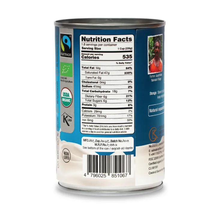 Bee%20Natural%20Organic%20Fairtrade%20Coconut%20Cream%20400ml%20-%20Image%203