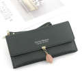 Yfashion Women Short Wallet 3-folds PU Leather Horizontal Square Purse ID Bank Card Money Holder. 