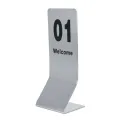 Stainless Steel 1-10 Double-side able Numbers Props for Wedding Party Decoration. 
