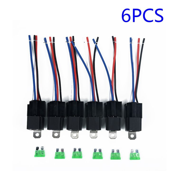 Fuse%20Relay%20Switch%20Harness%20Set%20LED%20Work%20Light%20%20%20Rocker%20Switch%20Wiring%20Harness%20Kit%2012V%2024V%20DC%204-Pin%20SPST%20Automotive%20Relays%20-%2024V%20-%20Image%204