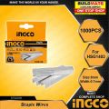 INGCO STAPLE (FOR INDUSTRIAL STAPLER) STITCHES OF 8MM 1000PCS. 