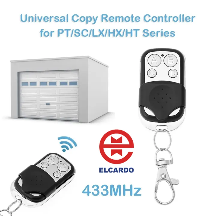 Elcardo Roller Door Remote Control Duplicator Cloning Universal Gate Garage Door Copy