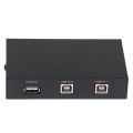 【Buy with eyes closed】USB 2.0 Sharing Switch, 2 Port HUB KVM Swtiches For PC Scanner Printer (Pack of 1). 