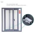 Sliding Window Security Lock Easy to Install Aluminum for Dormitory Office Single Hole. 