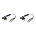 2X CX31993 USB Type C DAC Headphone Amp with 3.5mm Output SNR128DB PCM 32B/384KHz for Android Windows10 Phone Call-B. 