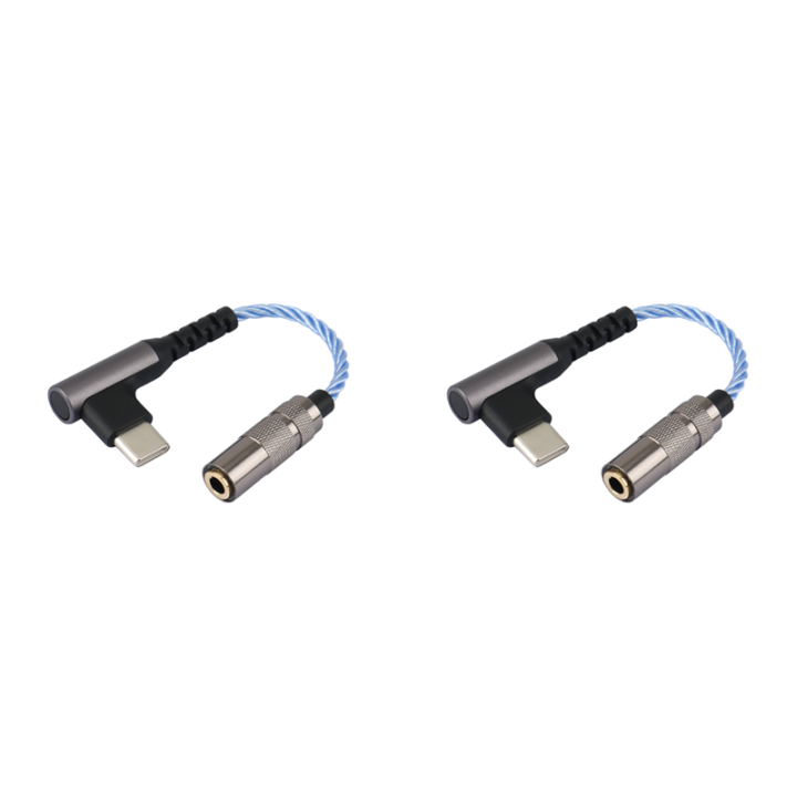 2X CX31993 USB Type C DAC Headphone Amp with 3.5mm Output SNR128DB PCM 32B/384KHz for Android Windows10 Phone Call-B