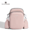 David Jones Paris women bag for phone shoulder bag pu leather female crossbody bag CM6906. 