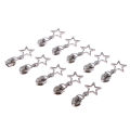 10PCS/lot Pentagram Shape Zipper Sliders Repair Kits Zip Head Garment Bags Decor For Tailor Sewing Accessories Supplies Cherry Super Store. 