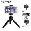 Smart Mini Tripod Stand With Phone Holder Clip Yunteng YT 228 Mobile and Camera Holder For Smartphone Digital DSLR Camera GoPro. 