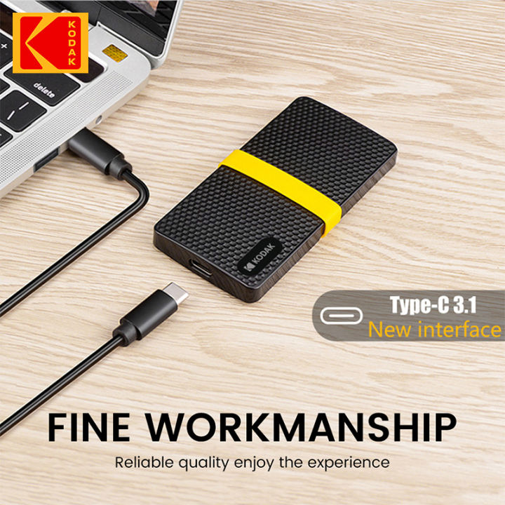 Kodak%20SSD%20USB3.1%20TYPE-C%20Mini%20Portable%20hard%20disk%20128GB%20256GB%20512GB%20Solid%20State%201TB%20Hard%20Drive%20450MB/S%20for%20Laptop%20Desktop%20-%20Image%204