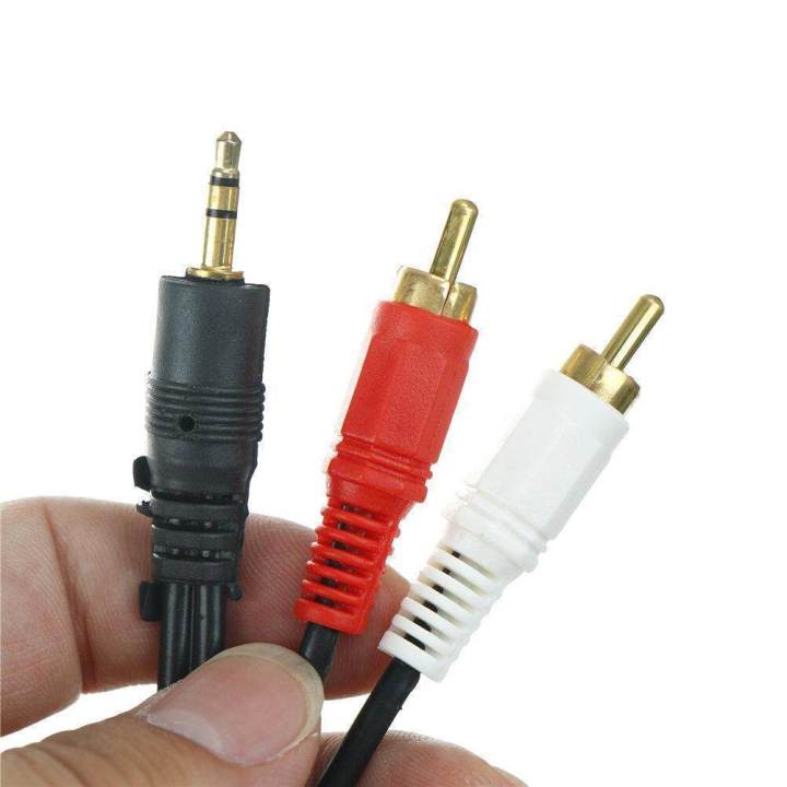3.5%20MM%20Male%20Jack%20to%20AV%202%20RCA%20Male%20Stereo%20Music%20Audio%20Cable%20Cord%20AUX%20for%20Mp3%20Pod%20Phone%20TV%20Sound%20Speakers%201.5M%20%7C%20bigbozz%20-%20Image%204