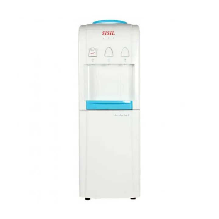 Sisil Water Dispenser 3 Push Tap, Hot Tank 1L, Cold Tank 3.4L, Power 550 W - SL-WD7004