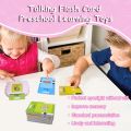 Talking Flash Cards Educational Toys - Talking Flashcards Learning Toys for Toddlers - Montessori Toys Flash Cards. 