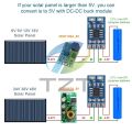 MPPT Solar Charge Controller 1A 4.2V 3.7V 18650 LiPo Li-ion Lithium Battery Charger Module SD05CRMA Solar Panel Battery Charging. 