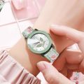 HINUO Watch for Female High School Students, Elegant and Artistic Small Fragrance Style Watch for Girls. 