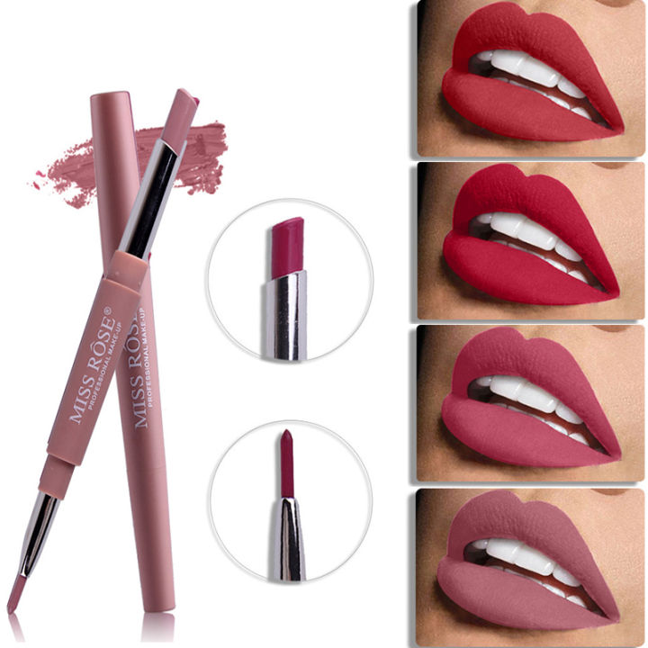 Miss Rose Top Brand Lip Liner Matte Lip Pencil Long-Lasting Waterproof Moisturizing Lipsticks Makeup