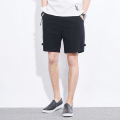 【Aphishang Men's Clothing】2018Summer New Men's Casual Shorts Style Loose Cotton Linen Beach Pants Men. 