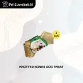 Knotted Bones Dog Treat 4''. 