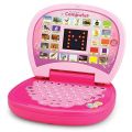 Gooyo 2011A Battery Operated Educational Learning Laptop Toy with LED Display and Music Effect | Babies/Girls/Boys/Toddlers | Pink Color, Power Source: 3xAA Battery (Not Included)(FROM INDIA)NUZ. 