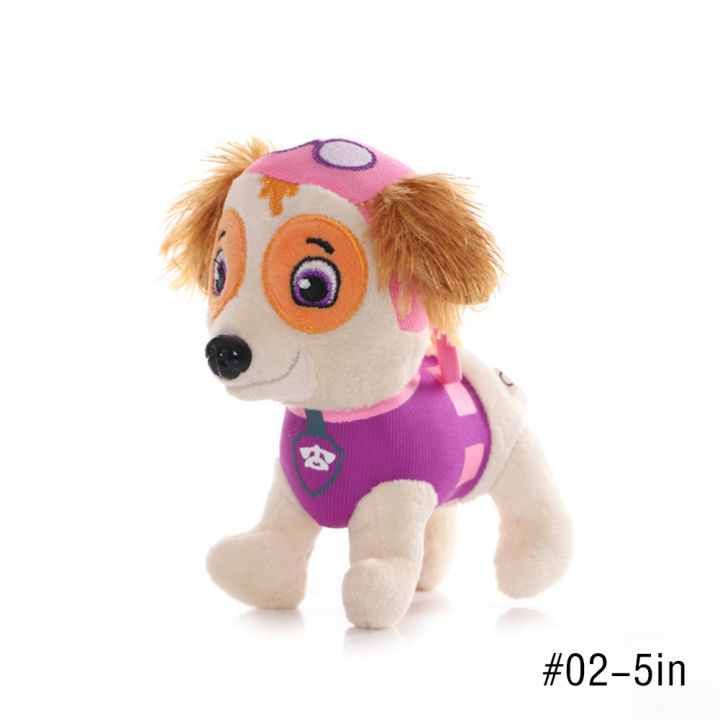 5" Paw Patrol Dog Plush Toy Soft Stuffed Patrol Soft Dolls Puppy Dogs Toys For Children Christmas Birthday Christmas Gifts