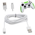 Mirco USB Cable Charging Cord Line for PS4 Wireless Controller Black. 