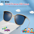 OQ BOGA 5 Colors Unisex Oval Frame Anti UV Kids Sunglasses Children Outdoor Eye Protection Full Rim Sun Glasses. 