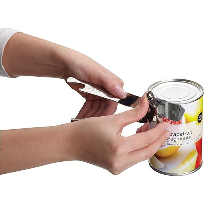 Butterfly Can Opener, Stainless Steel, Safety and Comfort Swing-A-Way Easy Bottle & Can Opener