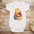Winnie The Pooh Disney Bear Baby Bodysuit Newborn Short Sleeve Romper Toddler Boys Girls Jumpsuit Clothes Body Ropa Baby OnesiesBasketball. 