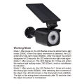 Fake Security Camera Shape LED Security Light Solar Powered Lawn Lights PIR Motion Sensor White Lamp Landscape Lighting for Outdoor Garden Pathway. 