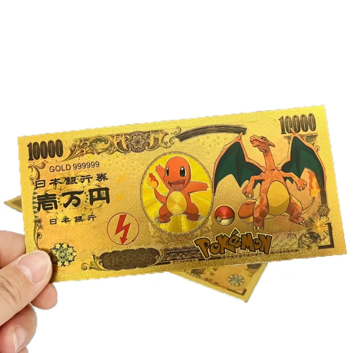 pokemon%20cards%20golden%20Pokemon%20Pikachu%20card%20classic%20children's%20memory%20collection%2010000%20gold%20coins%20Pikachu%20Charizard%20pocket%20ball%20Birthday%20Christmas%20giftParty%20Games%20Crafts%20-%20Image%202