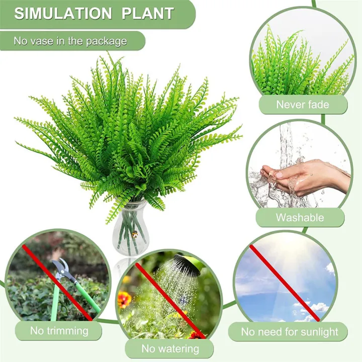 High-quality%20Artificial%20flower%20arrangement%20Exquisite%20Lifelike%20Decorative%20Plastic%20green%20%20bouquet%20%20Persian%20leaves%20for%20Home%20decor%20Office%20decoration%20Wedding%20decoration%20Gift%20choice%20Interior%20design%20-%20Image%204