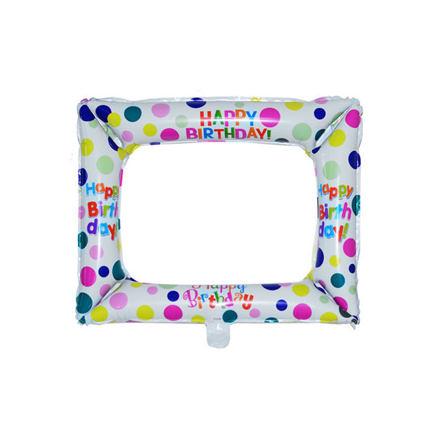 Inflatable Selfie Giant Photo Booth Props Balloons Picture Selfie Frame For Birthday Party Shower Wedding Supplies