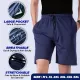 Men Casual Shorts Plus Size Drawstring Short Pants Gym Home Comfortable. 