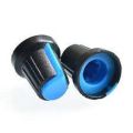 Knob (handle) for Potentiometer (2Pcs). Arduino Variable Resistor pot pots. var with Potentiometers multi turn type circuit circuits Kit kits M Trimmer 6 pin sets ohms Multiturn knobs nobs nob dial dials. 
