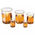 5pcs Glass Beaker Set 5/10/25/50/100ml Glass Laboratory Measuring Cup Glassware School Study Lab Educational Supply. 