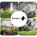Trampoline Screws Kits, 12Pcs Galvanized Steel Trampoline Screws Fixing Accessories for Trampoline Assembly Replacement. 