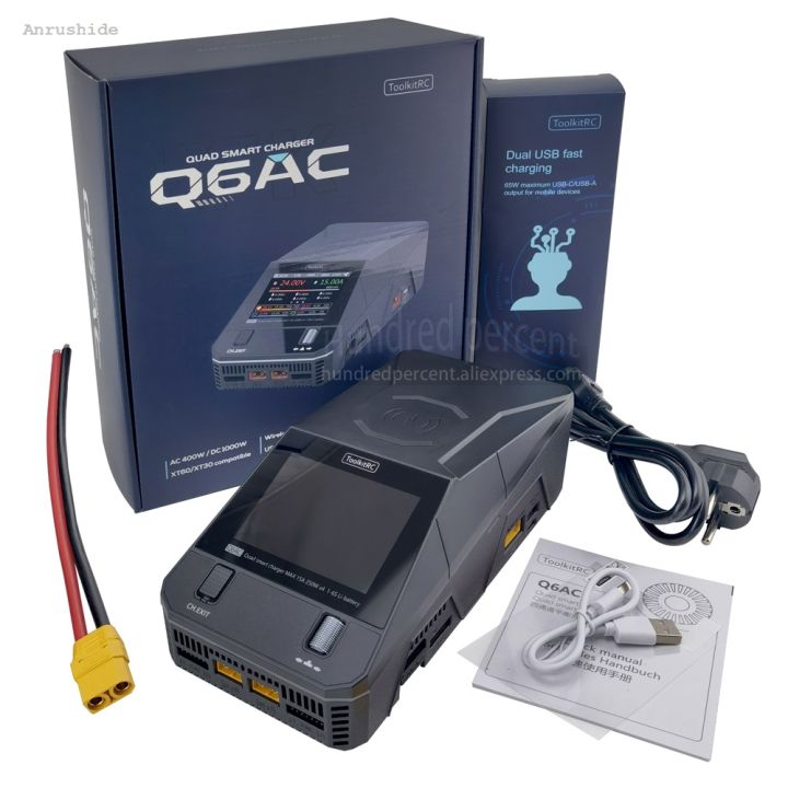 Anrushide%20ToolkitRC%20Q6AC%20Charger%20AC%20400W/DC%201000W%204CH%20output%20Built-in%2065W%20Sales%20promotion%20USB%20A/TYPEC%20Output%20,LiPo,%201-6S%EF%BC%8CNiMH%201-16S,PB%201-10S%20Charger%20IPS%20-%20Image%203